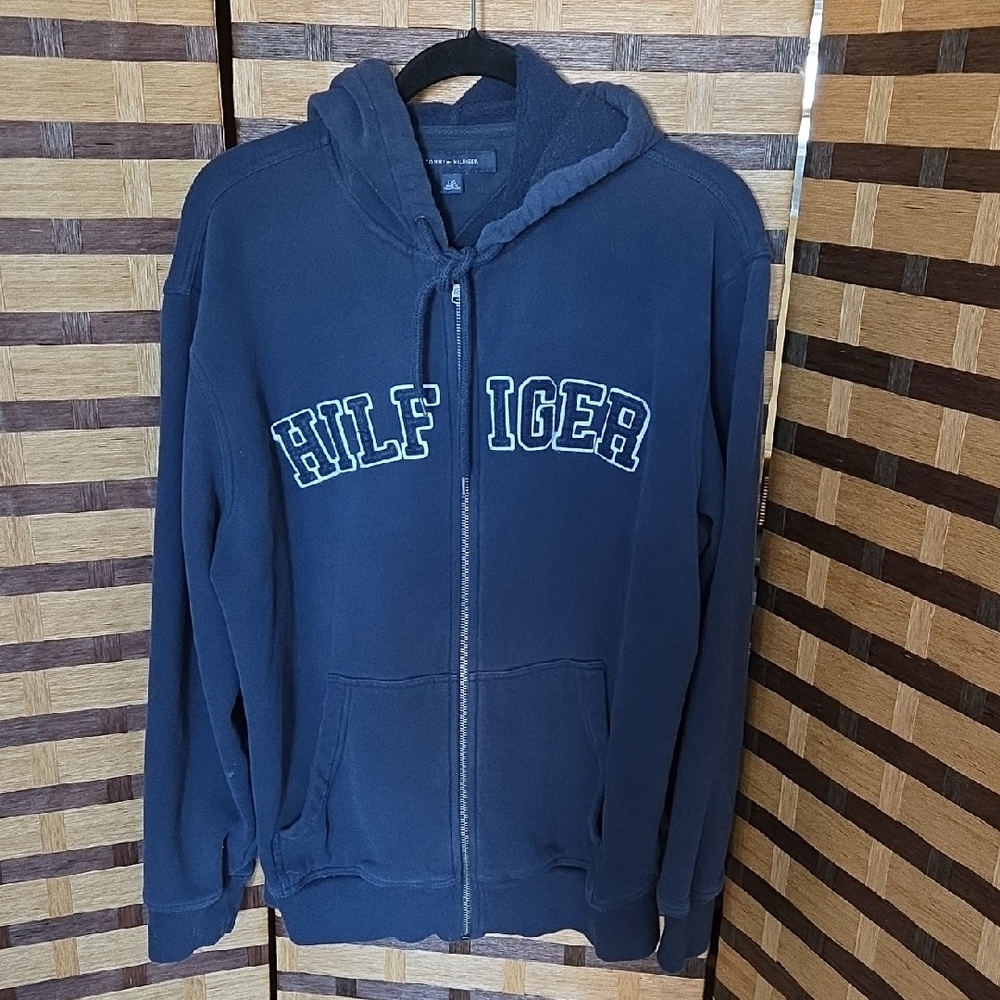 Vintage Tommy Hilfiger Zip Up Hoodie